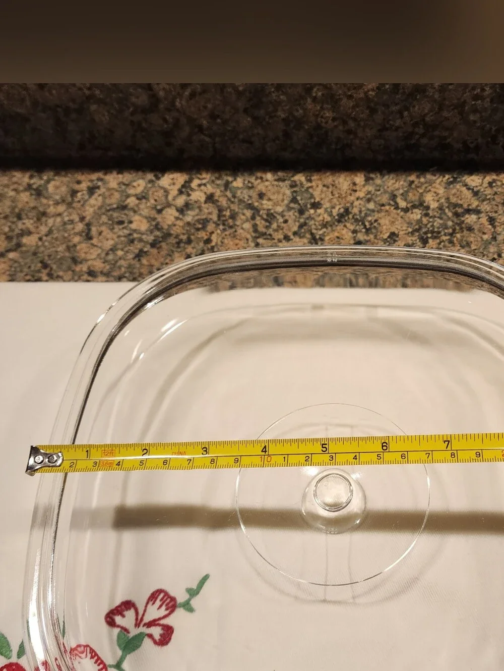 Pyrex clear glass